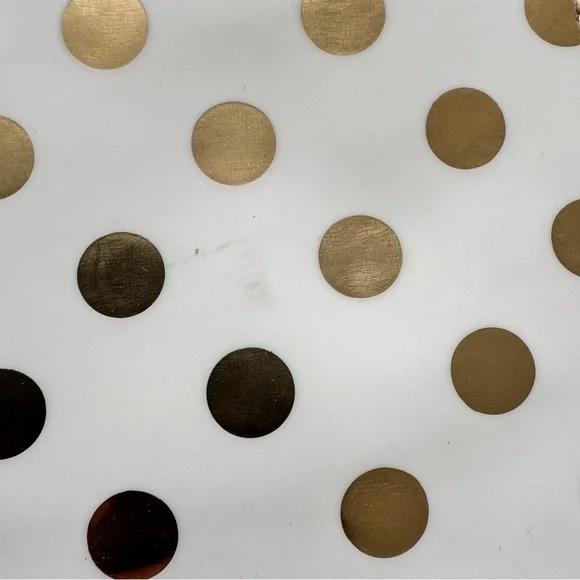 Kate Spade pencil case gold polka dot - Picture 4 of 9